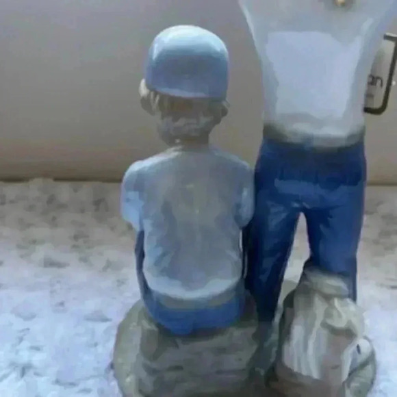 Paul Sebastian Boys Of Summer Baseball Player Vintage Porcelain Figurine - Picture 10 of 14